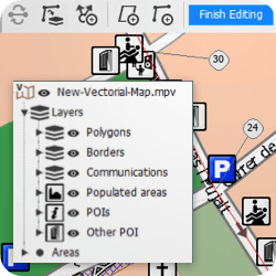 Edición profesional de mapas con CompeGPS Land