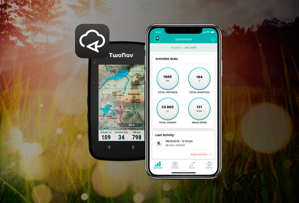 Connexion GPS Cross avec l’application App Link de TwoNav