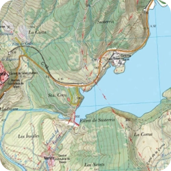 Cross Plus mit topografischen Karten