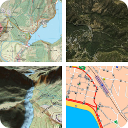 Открытие нескольких карт с помощью GPS TwoNav Aventura 2 Plus