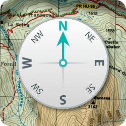 Navigation and orientation tools with GPS TwoNav Aventura 2 Plus