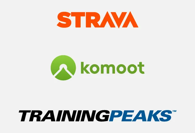 Share your activities on Strava, Komoot, and TrainingPeaks with GO by TwoNav