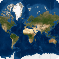 Download free maps from around the world with CompeGPS Land